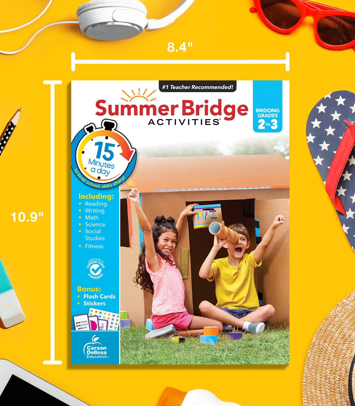 Summer Learning Workbook 2Nd To 3Rd Grade 15 Minutes A Day Activities