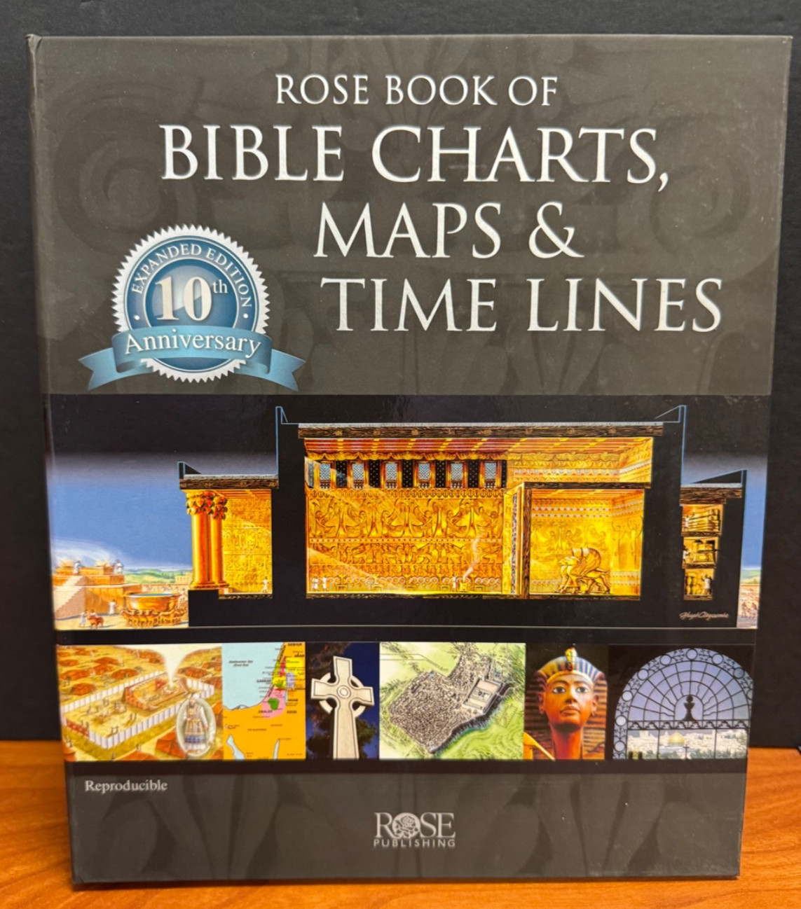 Rose Book of Bible Charts, Maps, and Time Lines 10th Anniversary Spiral HC 2015