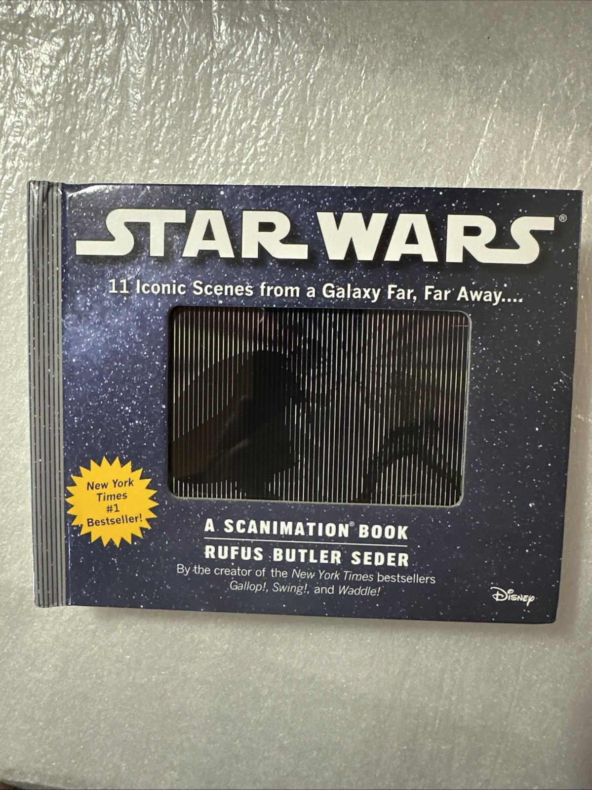 Star Wars: a Scanimation Book : Iconic Scenes from a Galaxy Far, Far Away… by