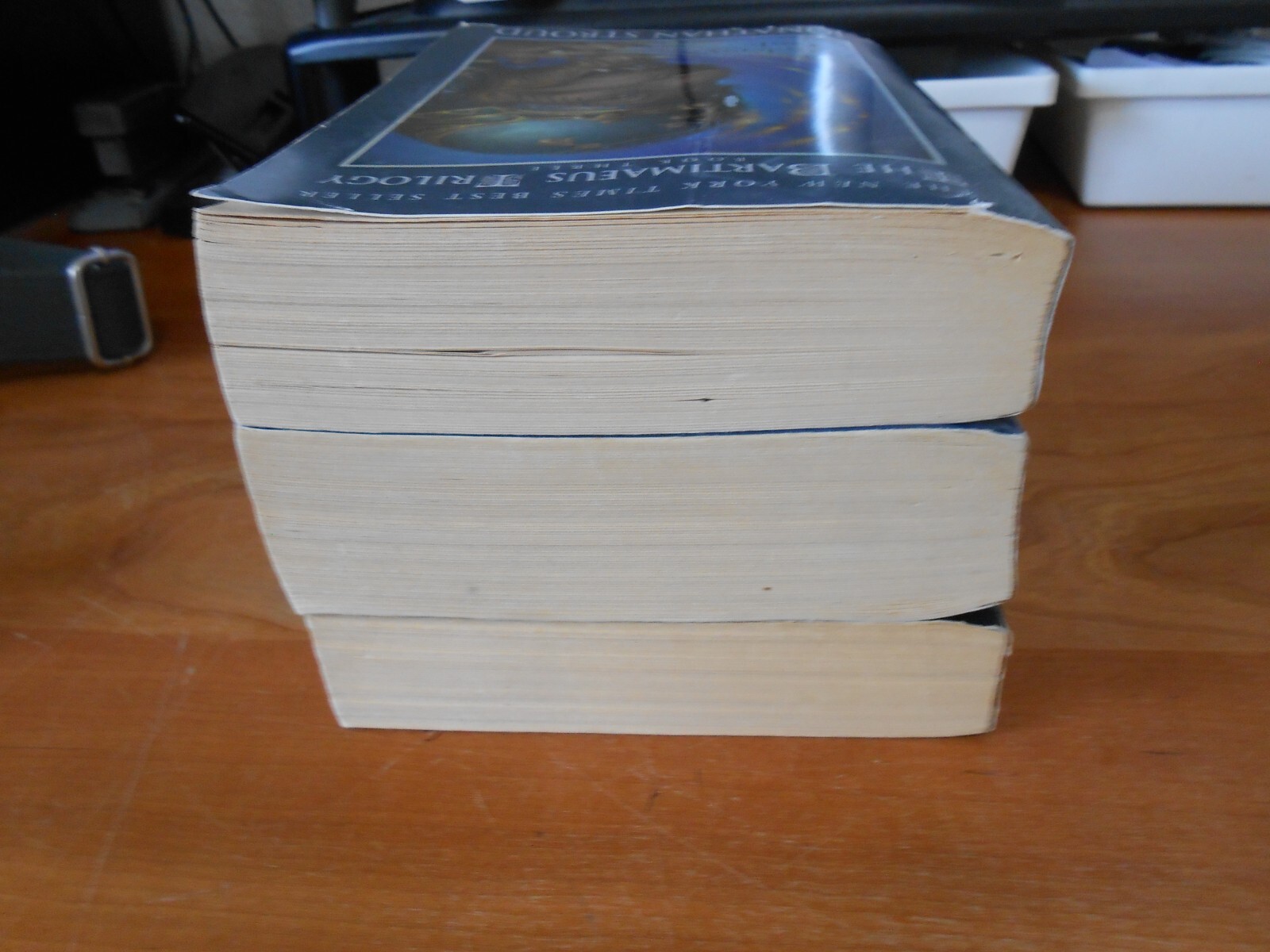 Jonathan Stroud BARTIMAEUS Trilogy 3 Volume Set – PB GC