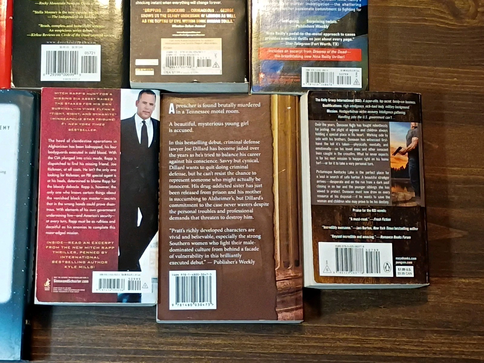 Lot Of 15 Suspense/Thriller Books By Various Authors