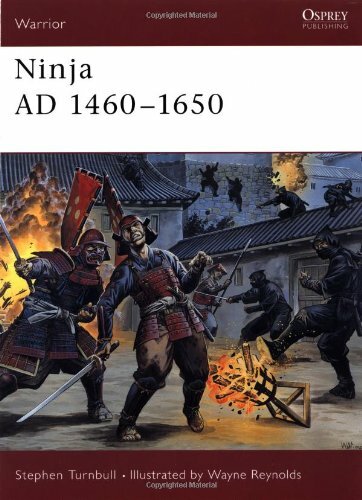 Ninja AD 1460-1650 (Warrior) by Turnbull, Stephen Paperback Book The Fast Free