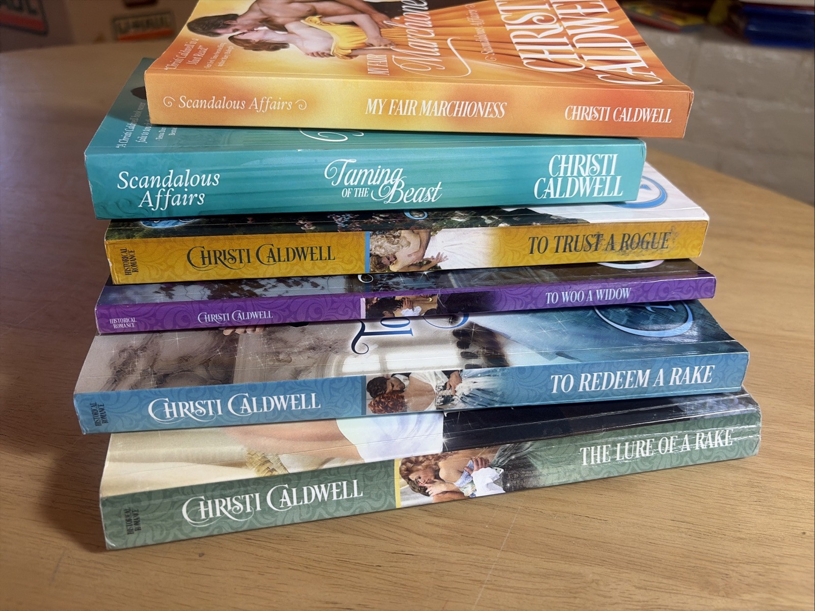 Christi Caldwell Book Lot 6 Historical Regency Romance TPB Heart Of A Duke NF