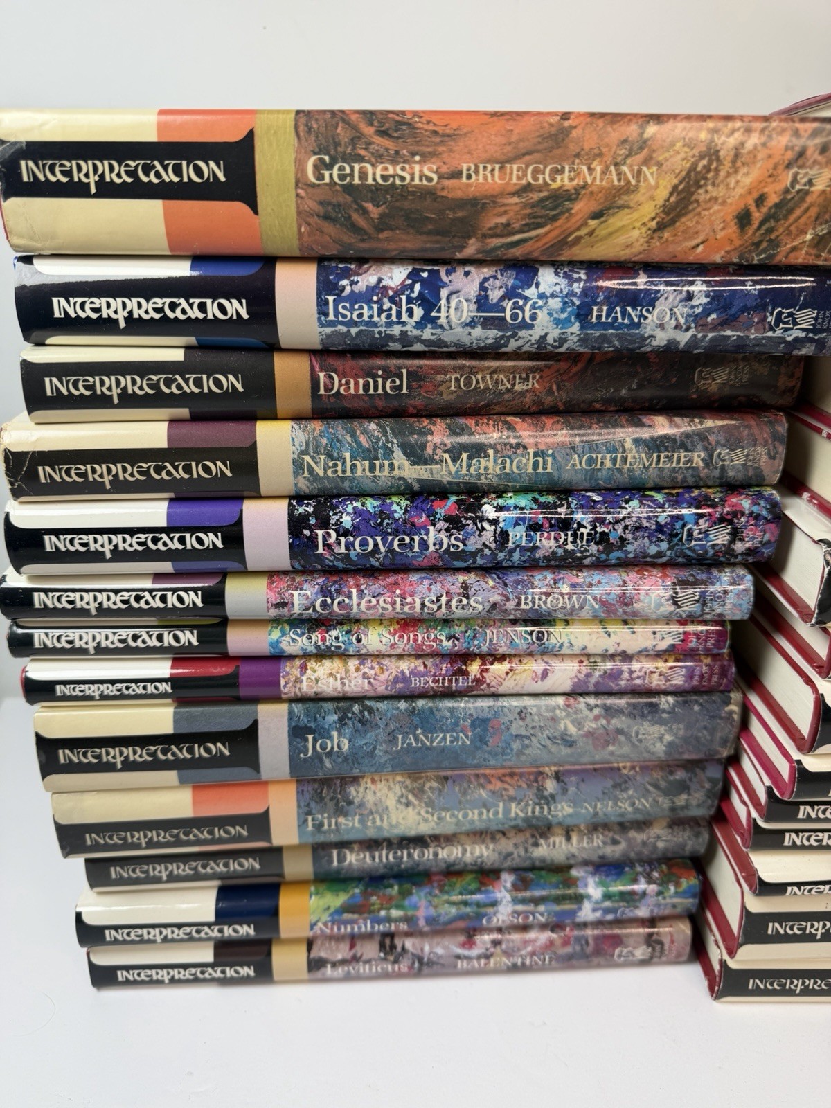 Lot of 26 HC INTERPRETATION A Bible Commentary for Teaching & Preaching Books