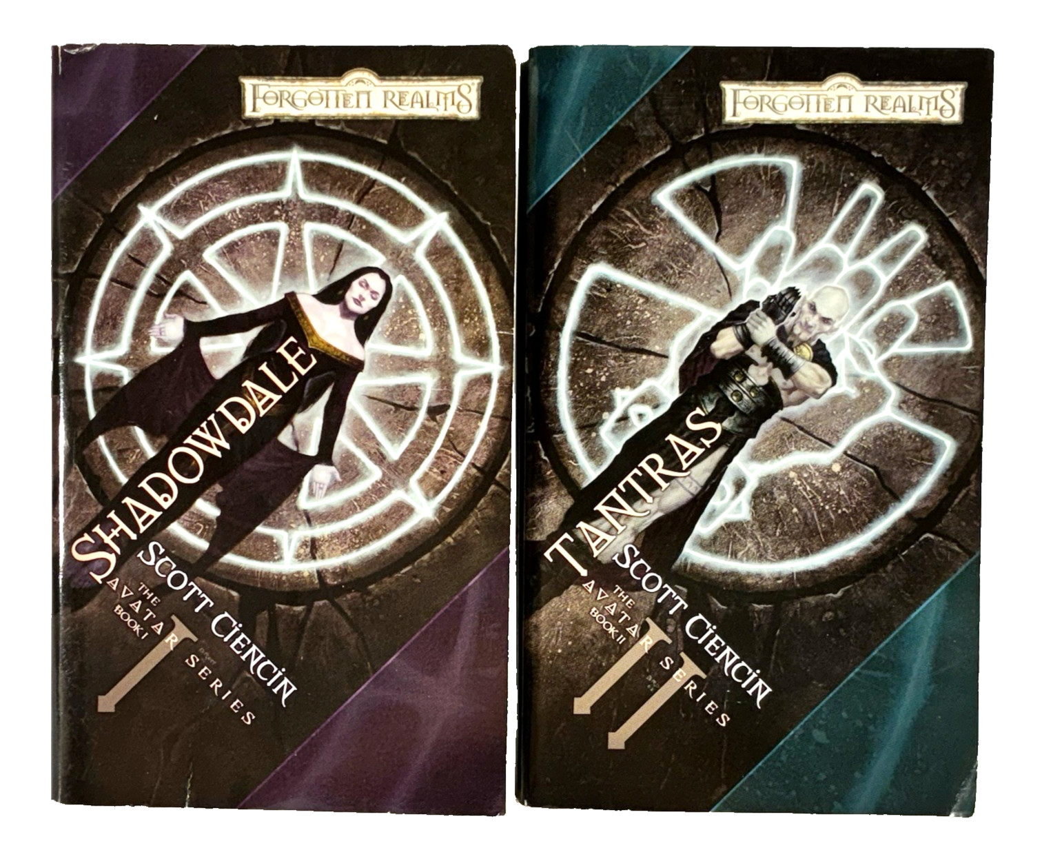 Forgotten Realms: Avatar Series Book 1 & 2 Shadowdale & Tantras by Scott Ciencin