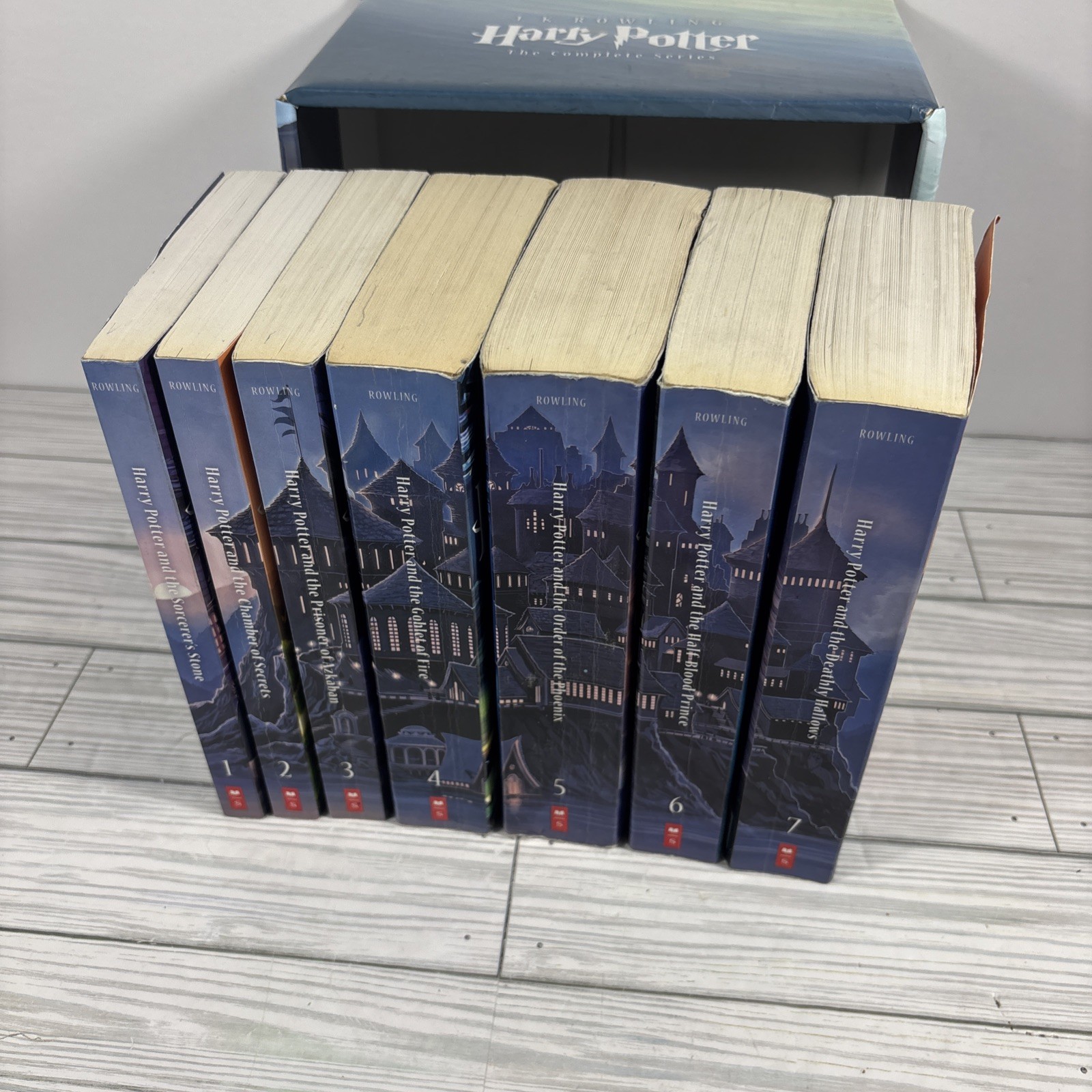 Harry Potter Special Edition Paperback Complete Boxed Set Book 1-7 by JK Rowling