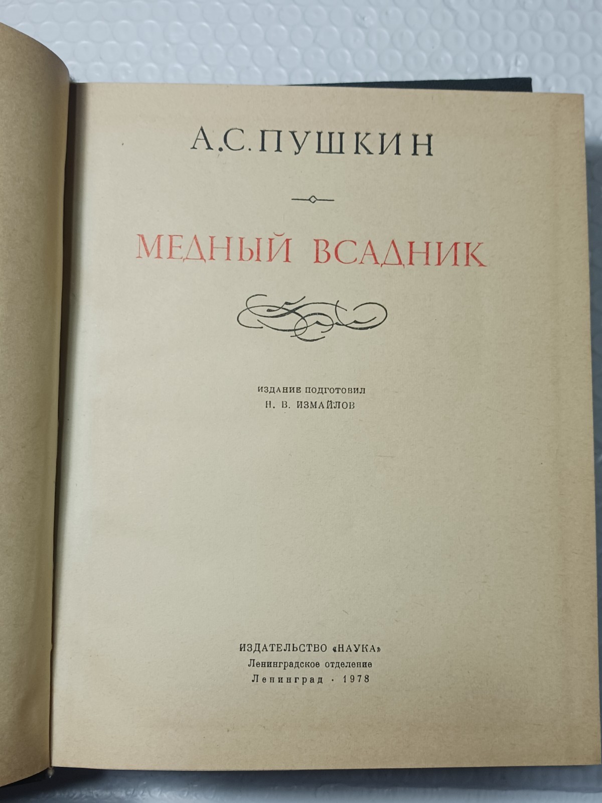 Пушкин А. С. Медный всадник.