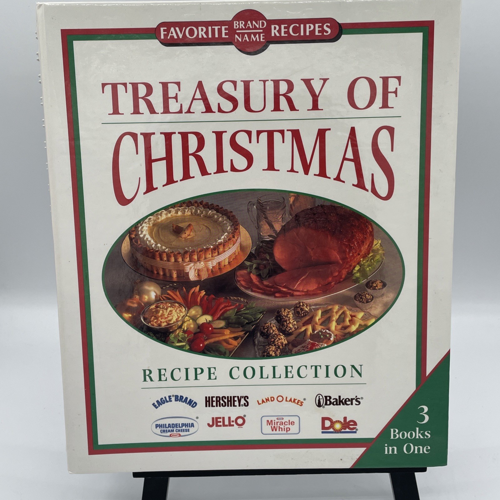 Treasury of Christmas Recipe Collection Spiral Favorite Brand Name Recipes