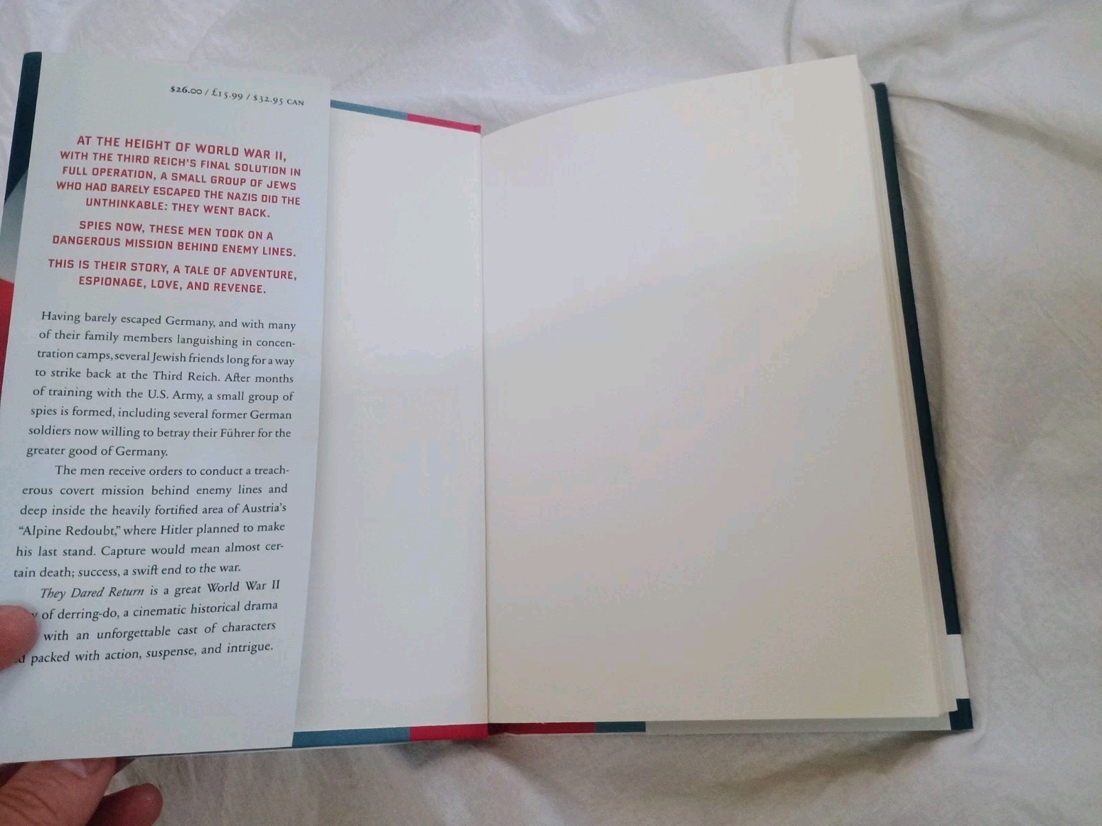 They Dared Return SIGNED by Patrick K. O’Donnell, Fred Mayer & Lilly O’Donnell