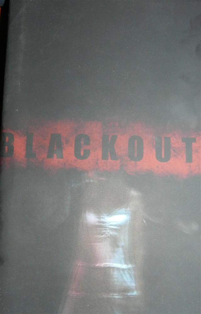 Blackout Regular Guy Special Edition Rare Hardback Book! With Stickers!