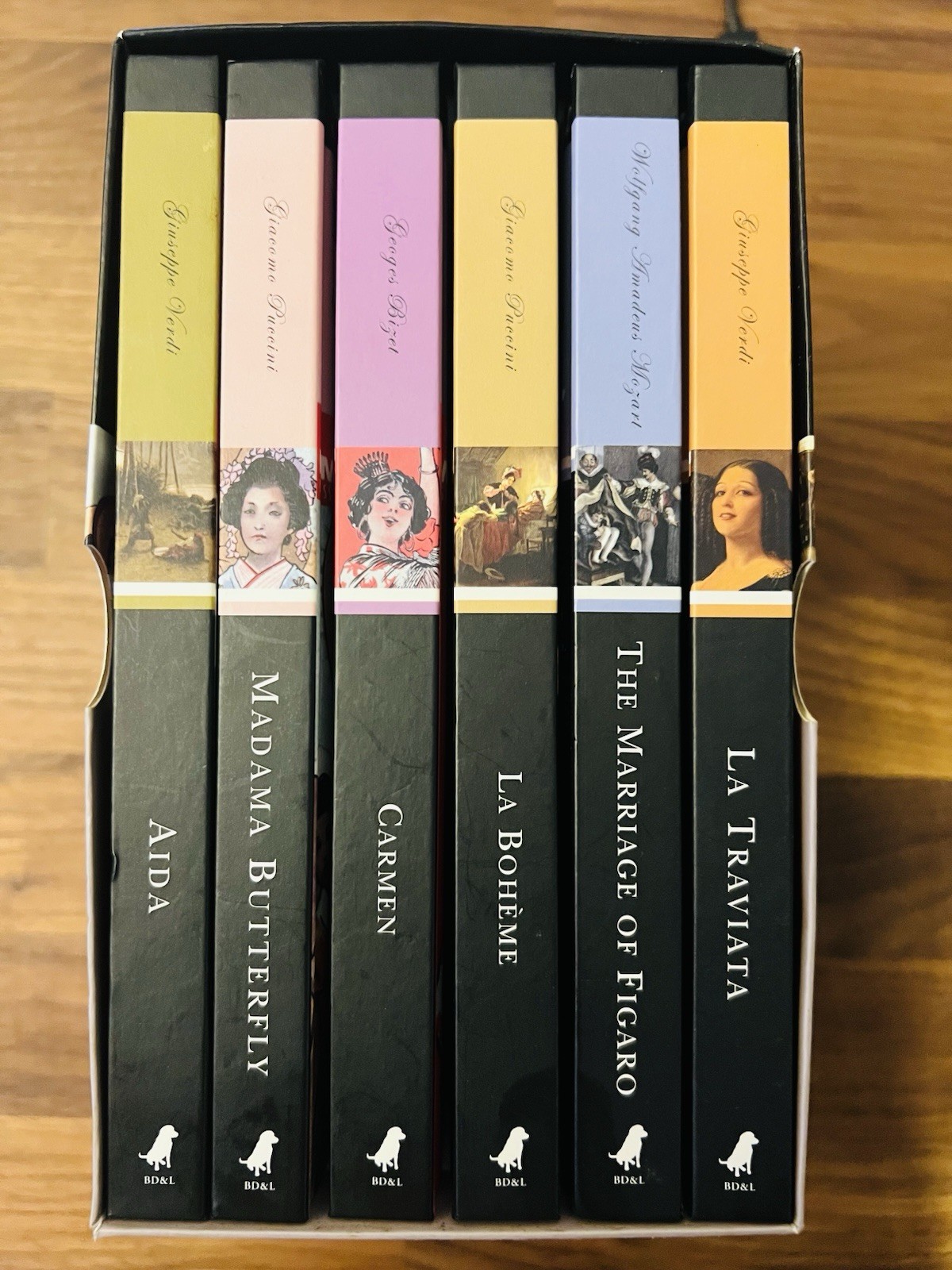 EMI Classics Black Dog Opera Library Deluxe 6 Box Set Hardcover 12 CDs