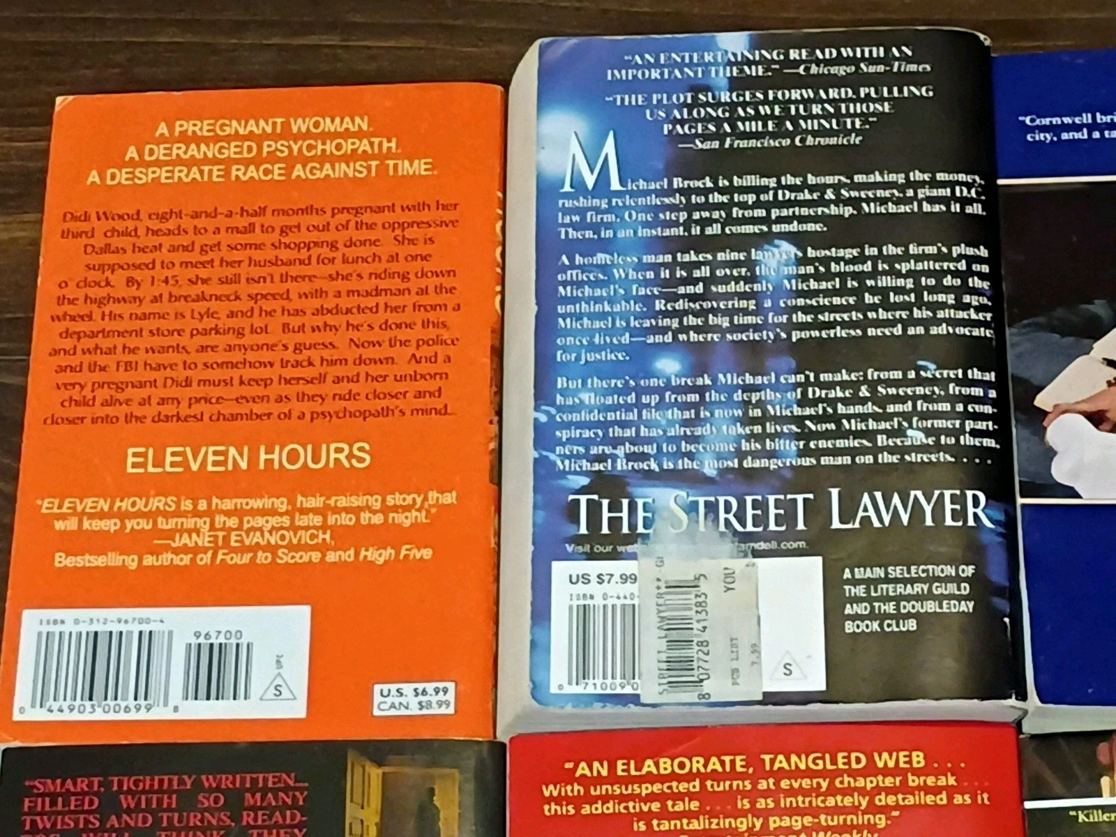 Lot Of 15 Suspense/Thriller Books By Various Authors