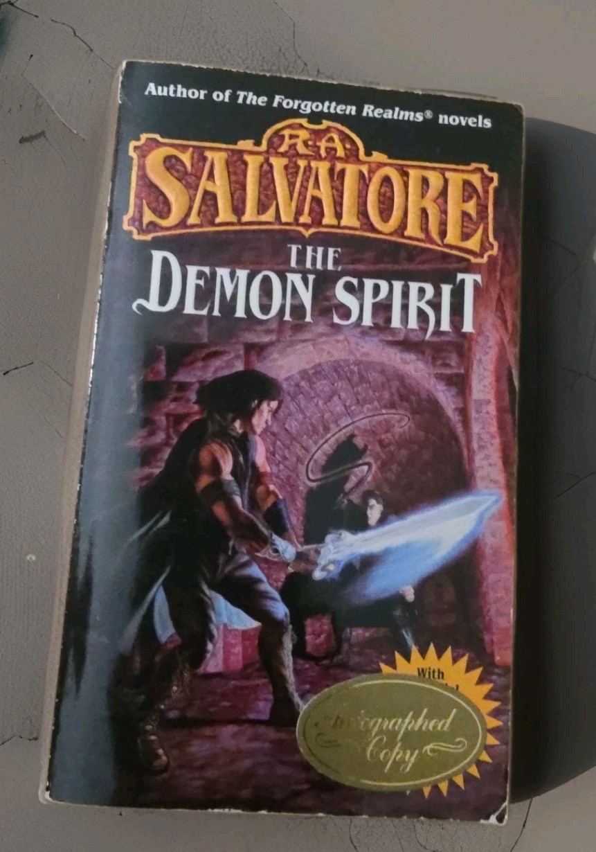 Forgotten Realms Pprbk Book Lot Of 22 WITH AUROGRAPHED COPY R A Salvatore