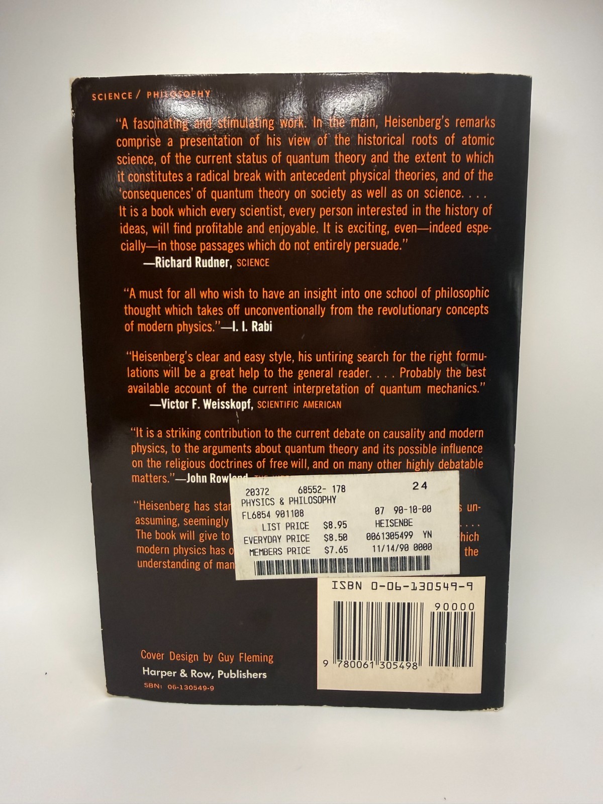 Physics and Philosophy: The Revolution in Modern Science by Werner Heisenberg