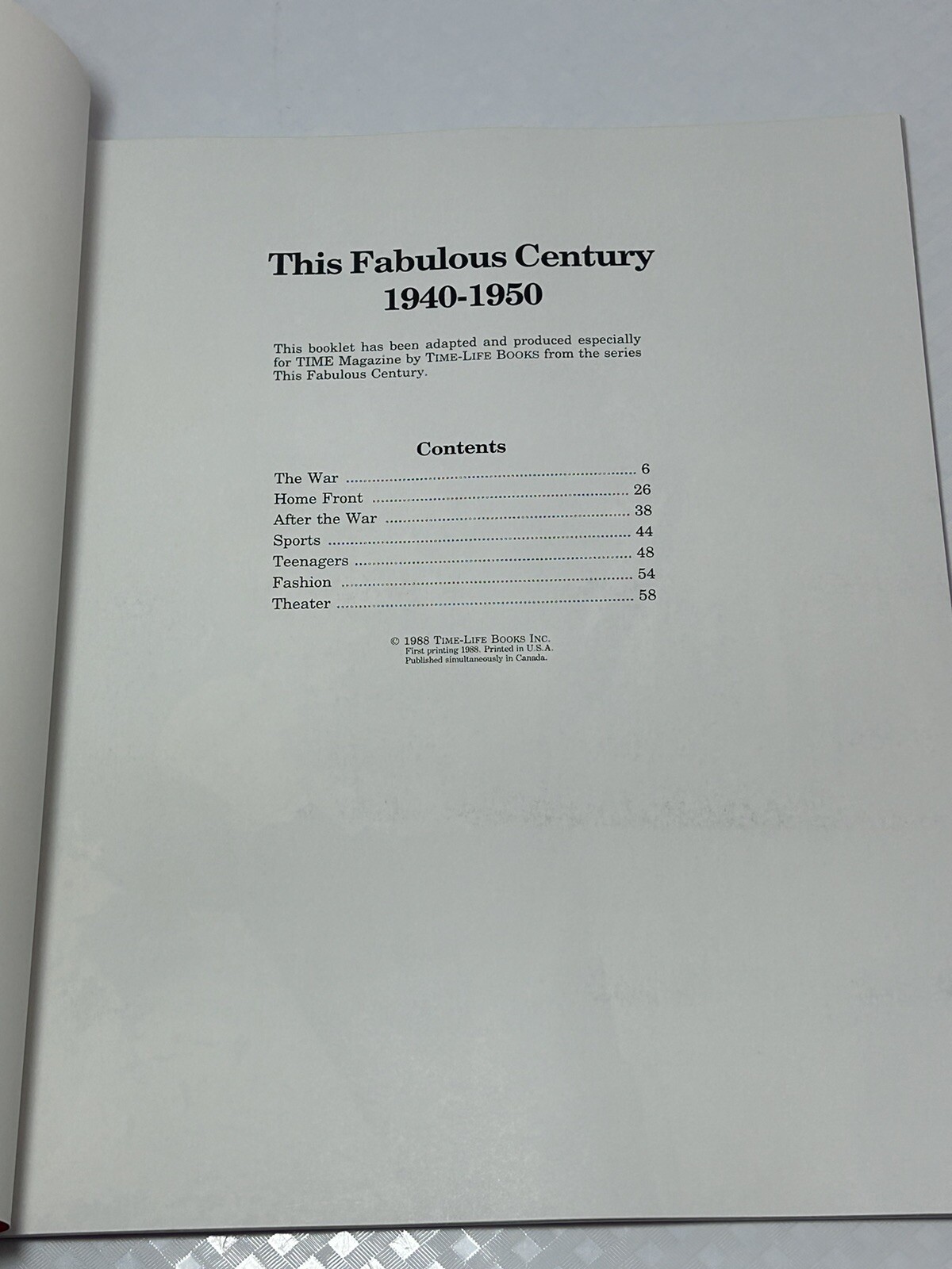 This Fabulous Century by Time Life Complete Set of 5 Books 1988
