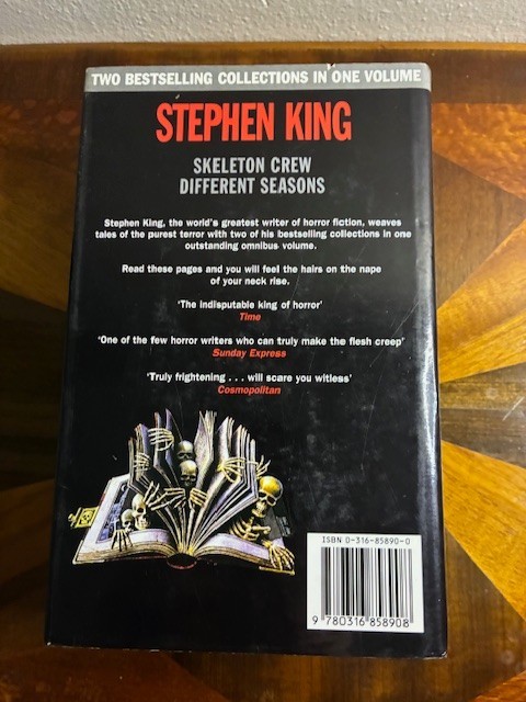 Stephen King Omnibus Skeleton Crew & Different Seasons Hardcover Book