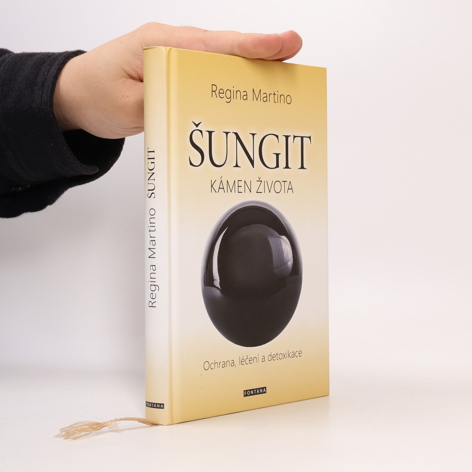 Šungit : kámen života : ochrana, léčení a detoxikace  |  Regina Martino
