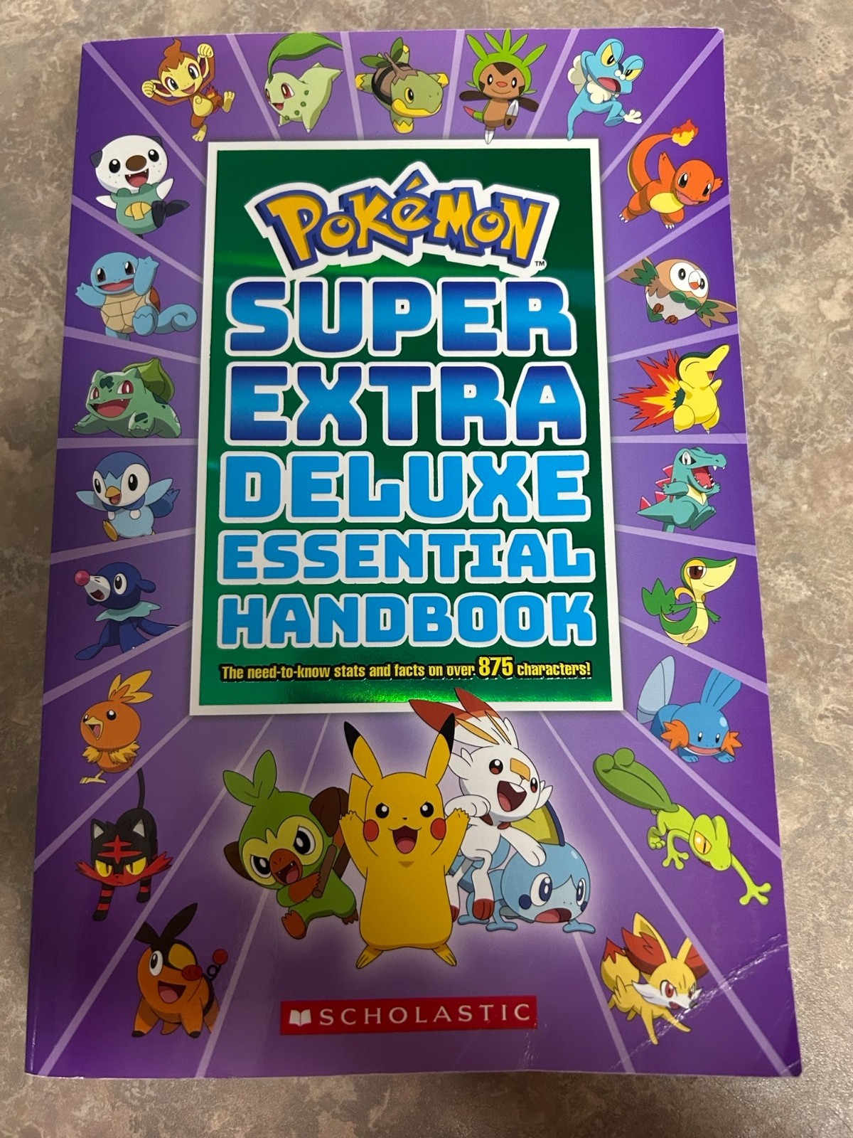 Pokemon Super Extra Deluxe Essential Handbook paperback book
