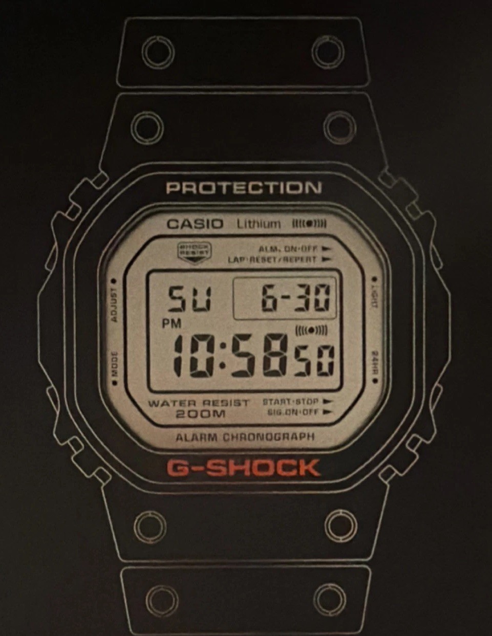 G-Shock Hardcover Design Book by Rizzoli Clocks & Watches English