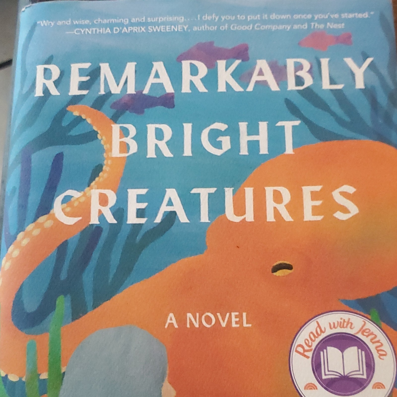 Shelby Van Pelt Remarkably Bright Creatures Hardcover Novel 2022 HarperCollins