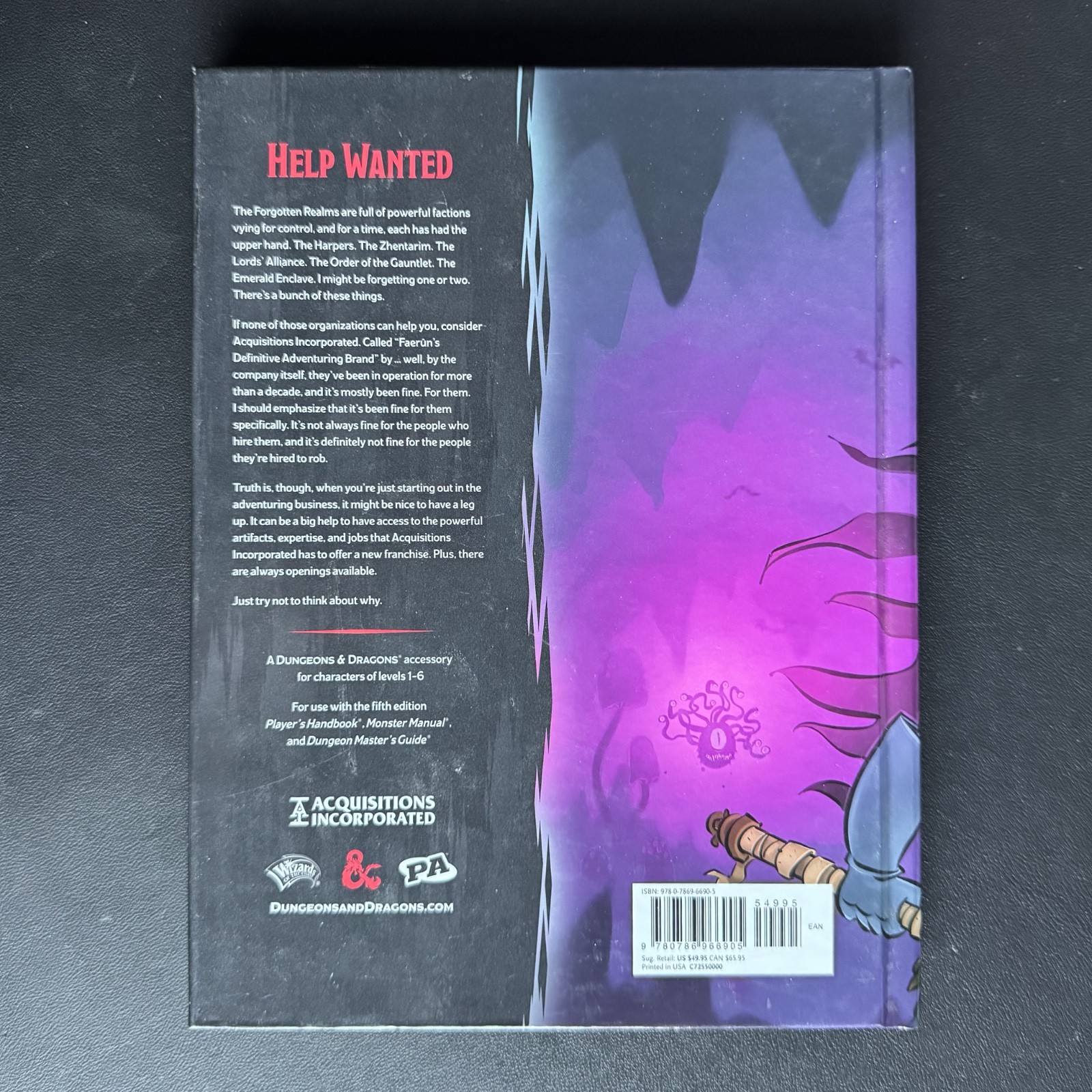 Dungeons & Dragons Acquisitions Incorporated HC (D&D Campaign Hardcover)