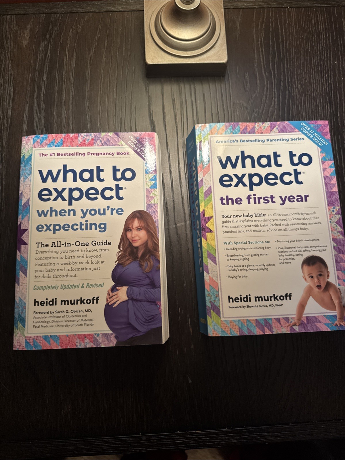 What to Expect When You’re Expecting by Heidi Murkoff Paperback Set of 2 Books
