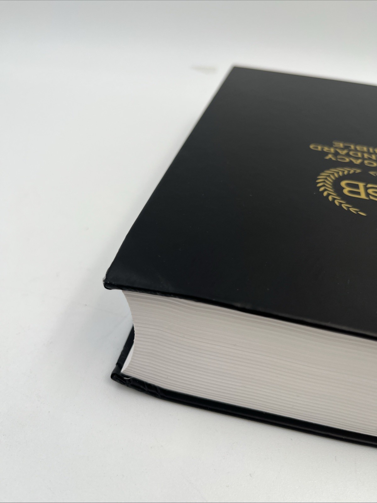 LSB Large Print Wide Margin Black Hardcover : Legacy Standard Bible by Steadfast