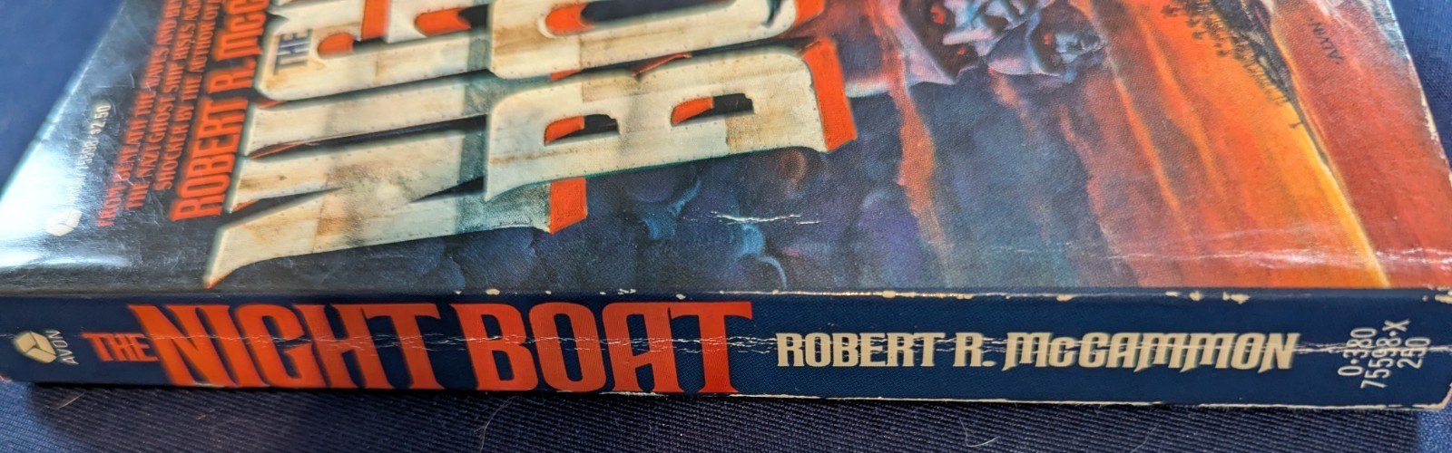 The Night Boat, Robert R. McCammon, Vintage 1980 1st printing Avon, PB