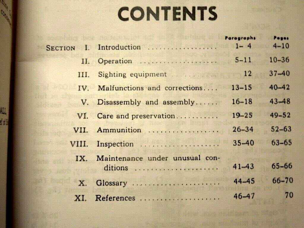German WW2 MG 34 7.92mm US. War Department Service and Training Book 72 Pages