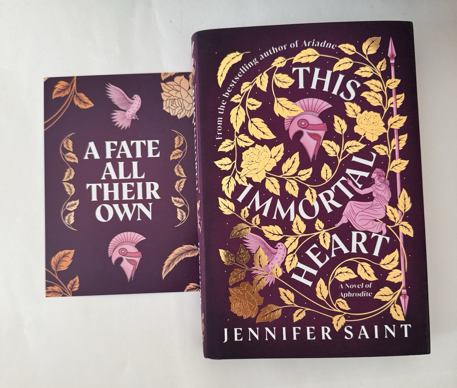This Immortal Heart: A Novel of Aphrodite Hardcover + Card By Jennifer Saint
