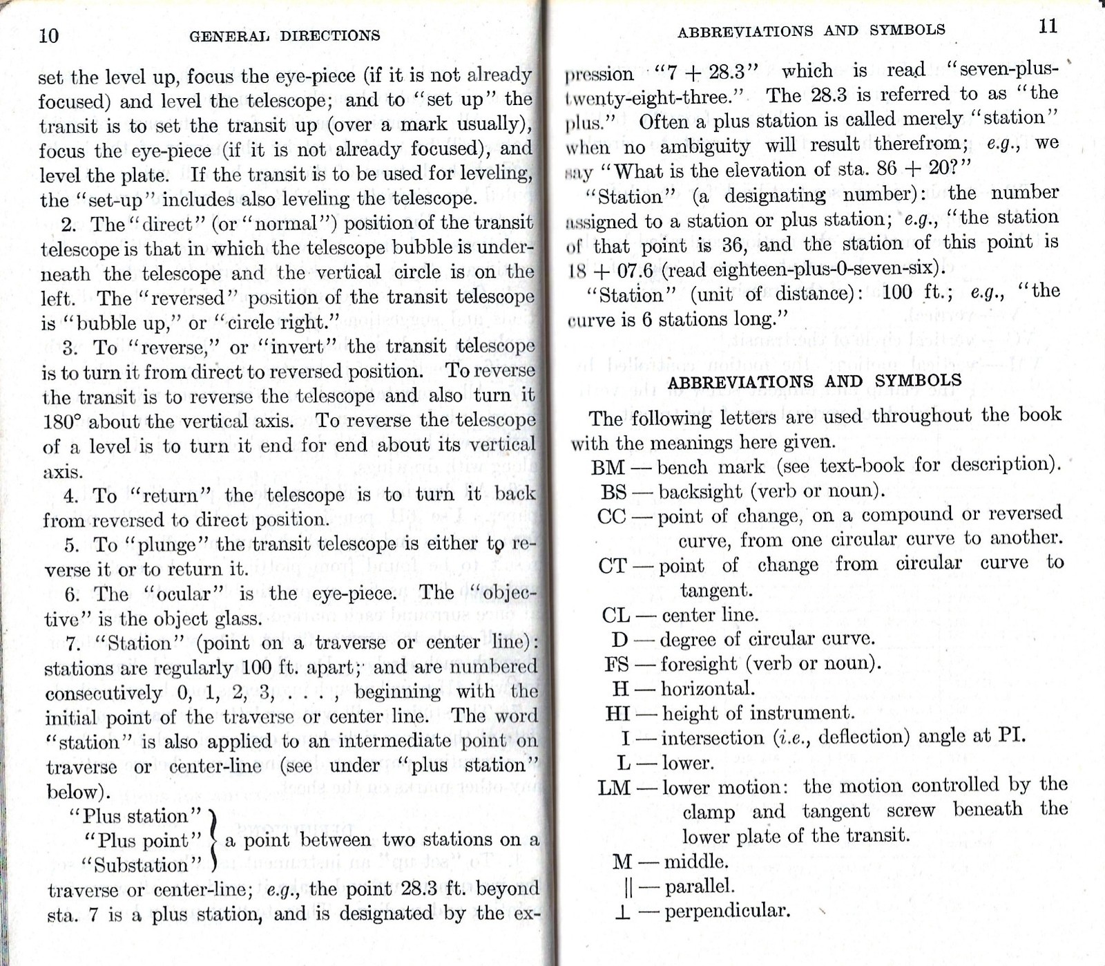“TECHNIC OF SURVEYING INSTRUMENTS AND METHODS” by Webb & Fish – 1917