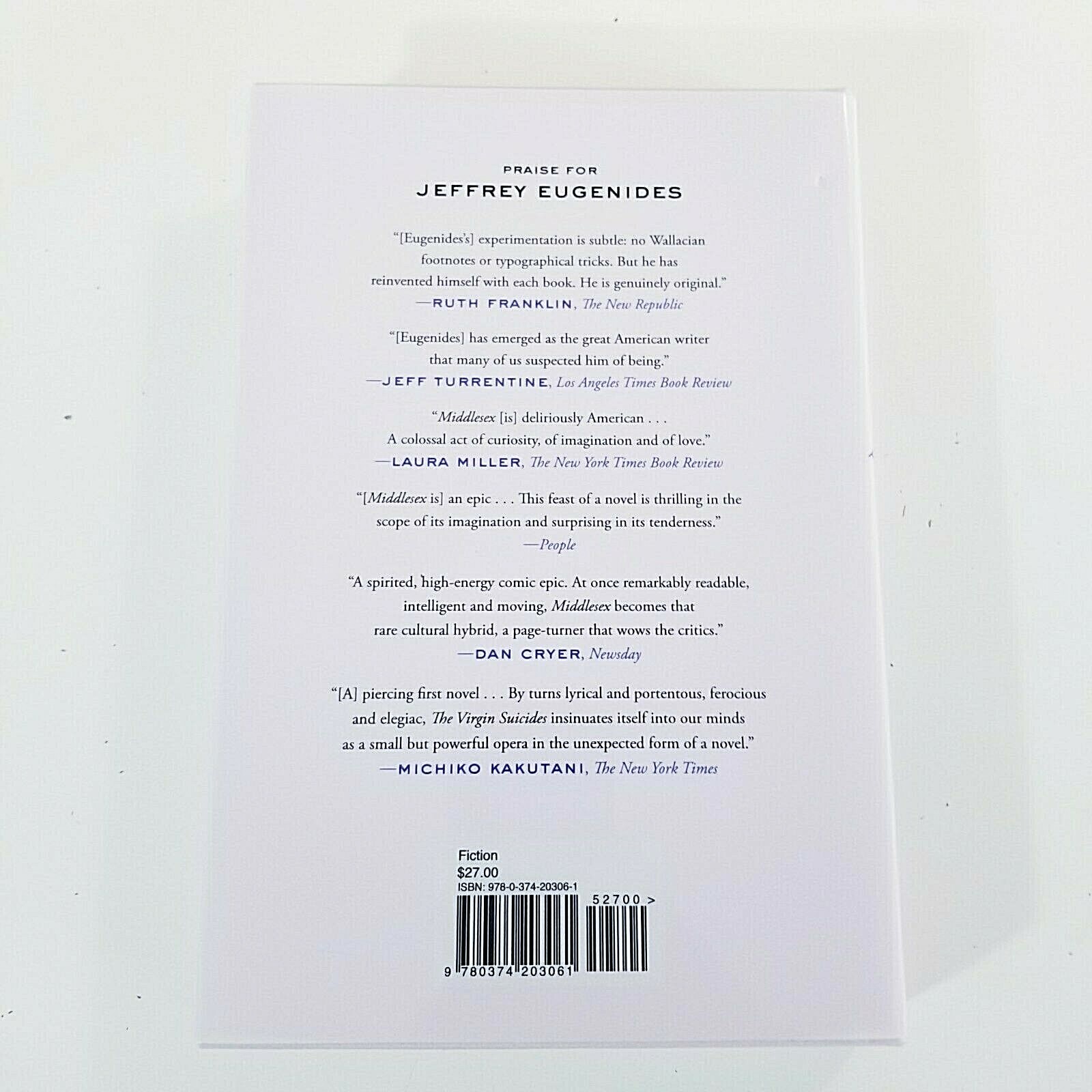 Fresh Complaint Jeffrey Eugenides Hardcover 1st Ed First Printing Stories FSG