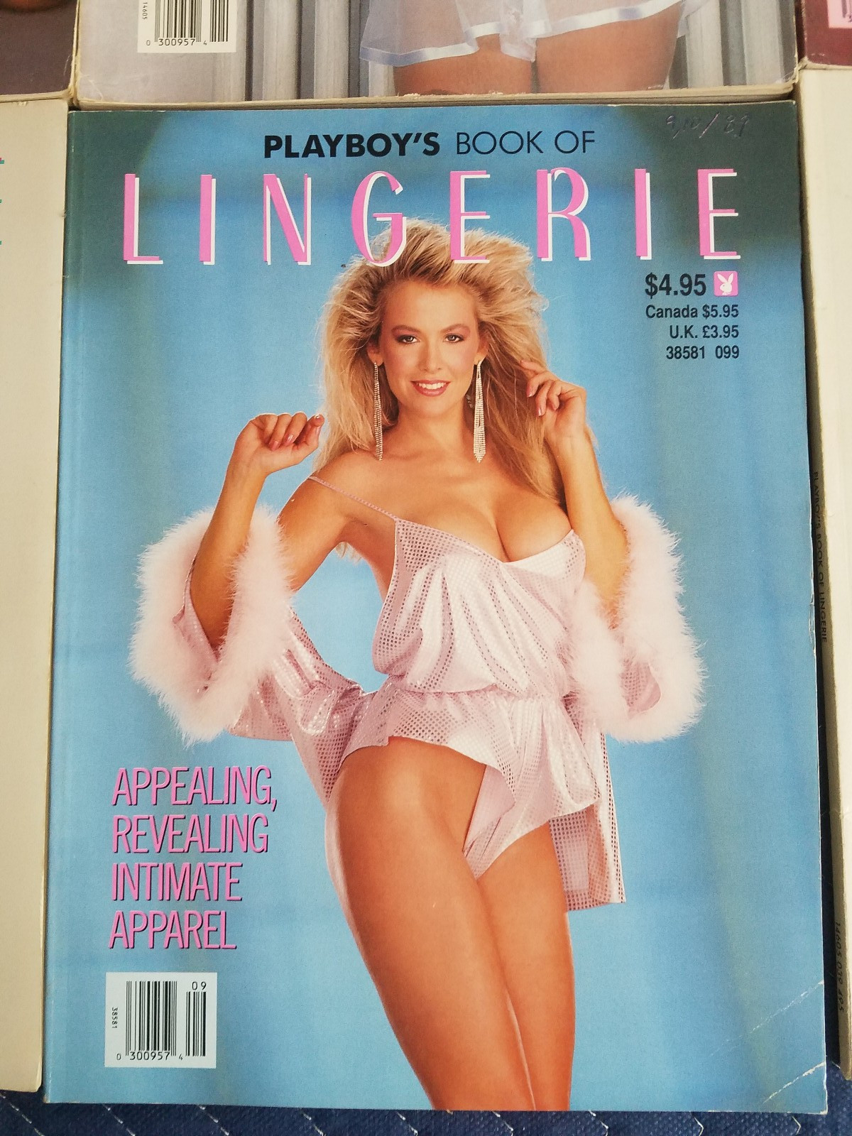 8 Playboy Press Special Edition BOOK OF LINGERIES 1987/1988/1989