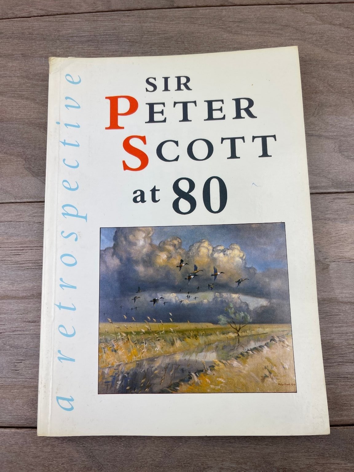 Sir Peter Scott at 80 Alan Sutton 1989 Illustrated Wildlife Art Book