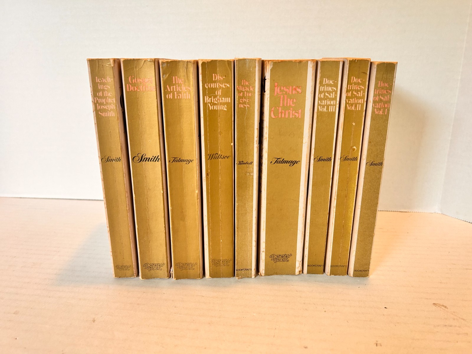 LDS Doctrine and Collected Writings of Joseph Smith & Brigham Young Pbk 1976