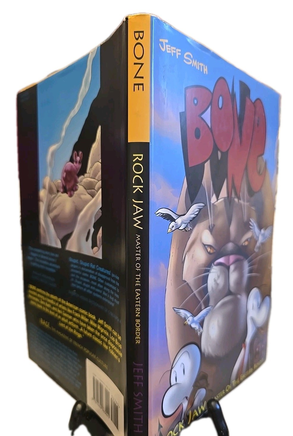 Bone Rock Jaw Jeff Smith HC/First Ed/Print Signed With Sketch