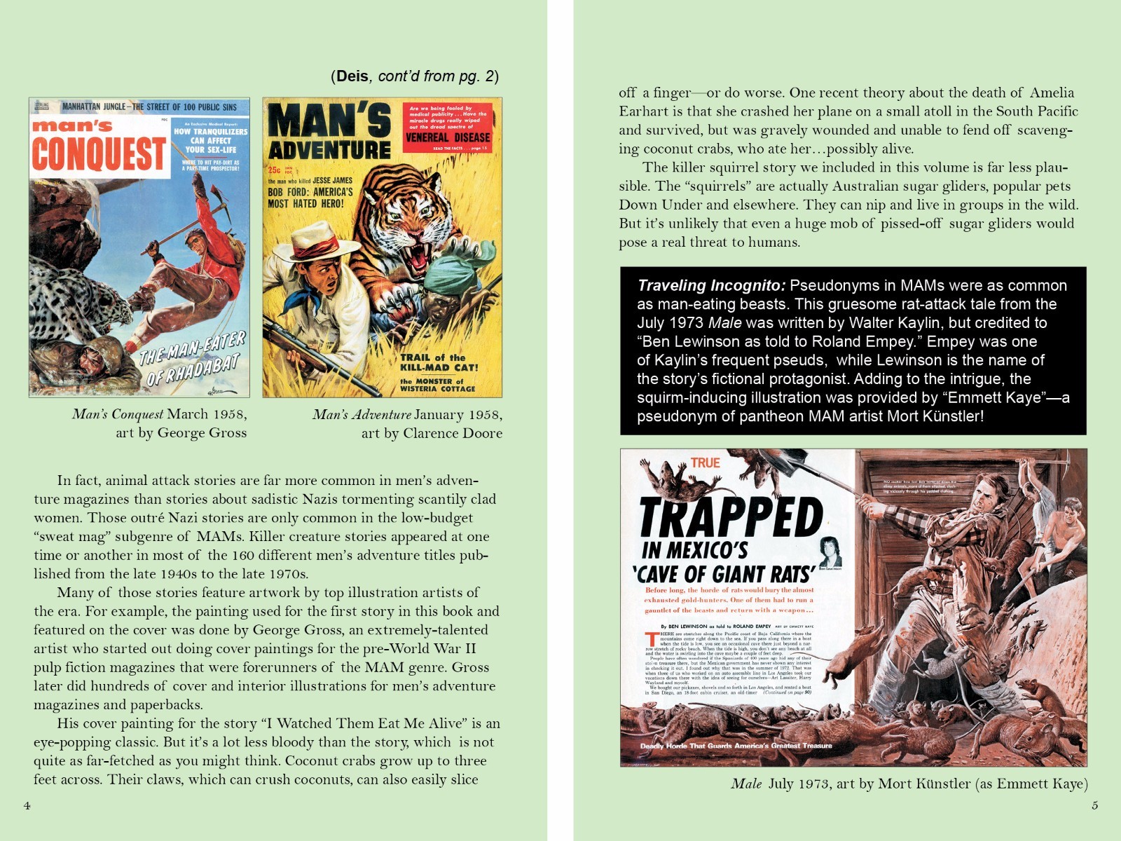 “I WATCHED THEM EAT ME ALIVE” Softcover Edition, signed & shipped by the Editor