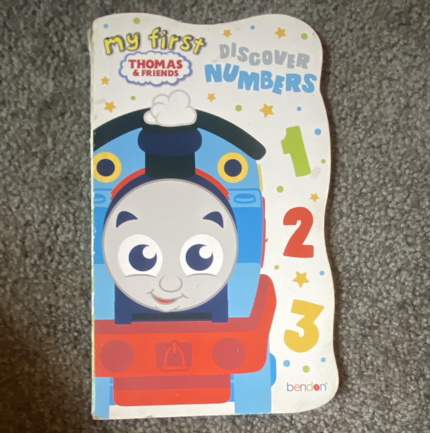 Thomas & Friends My First Discover Numbers Bendon 2012 Board Book Illustrated