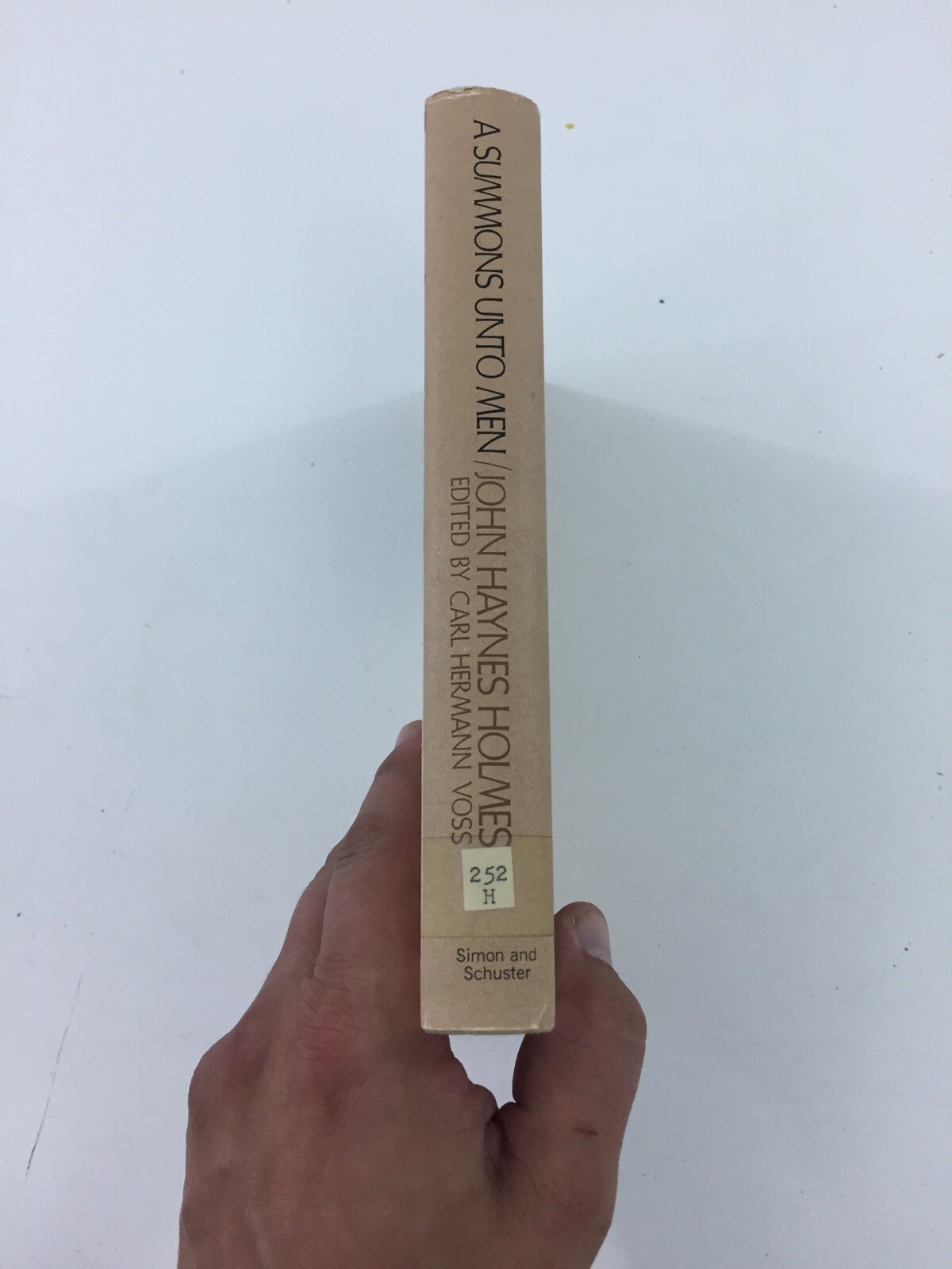 Summons into Men – John Haynes Holmes (1971, Hardcover, Dust Jacket, 1st Edition