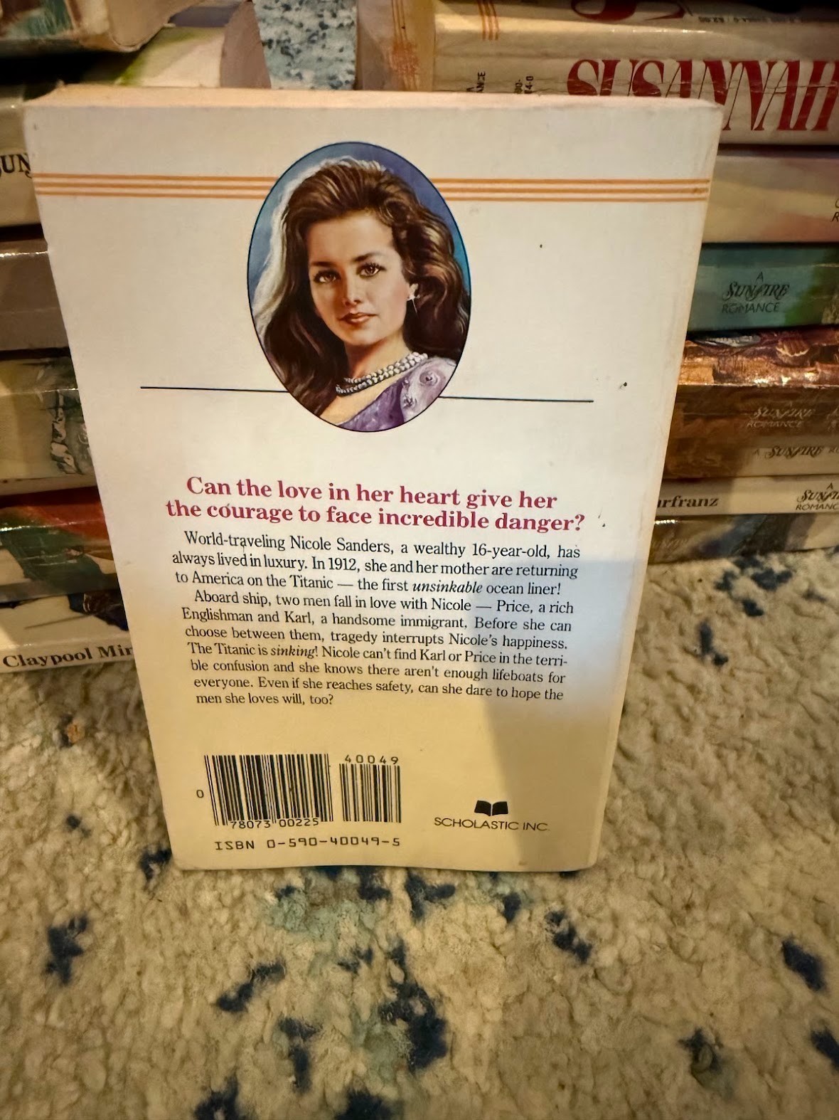 NICOLE by Candice F. Ransom Vintage Sunfire Romance Paperback