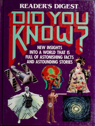 Did You Know? by Editors of Reader’s Digest, Good Book