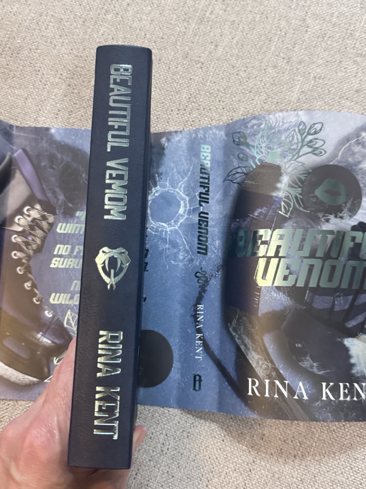 Beautiful Venom By Rina Kent Baddies Book Box Vipers Series Hockey Romance SE
