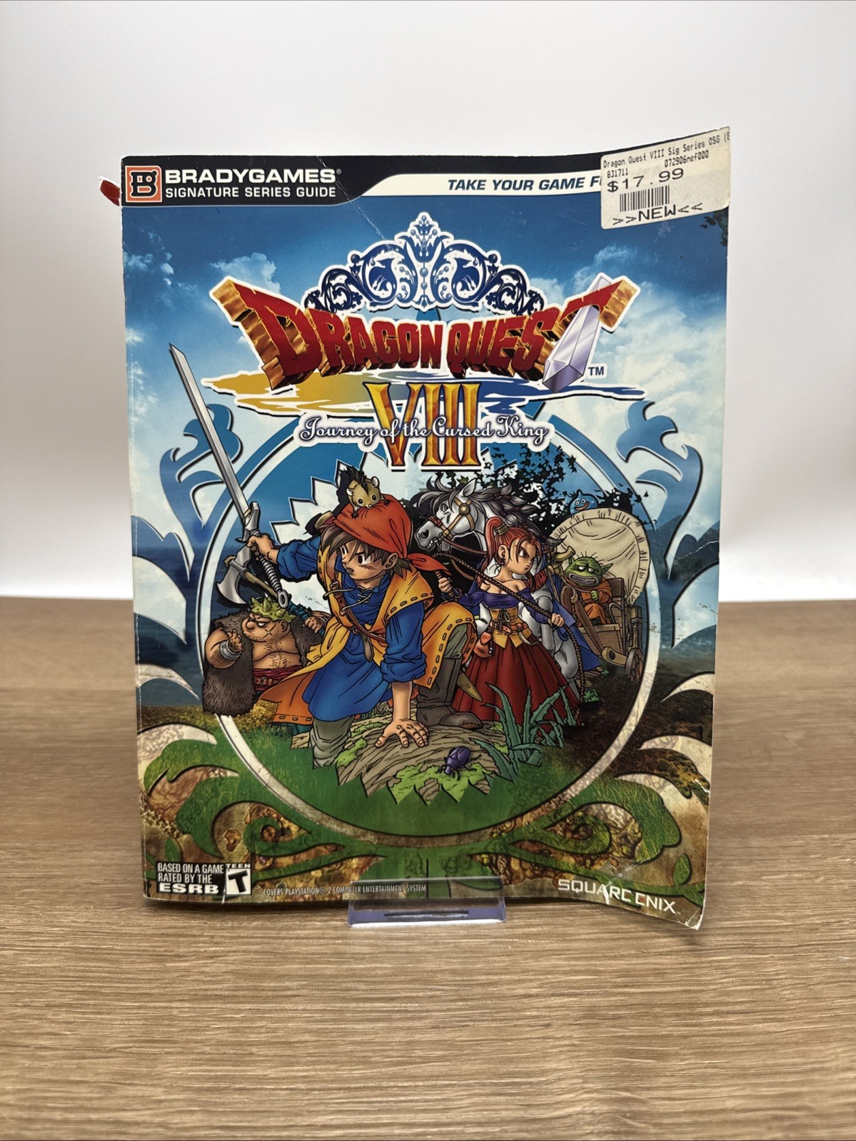 Dragon Quest VIII Journey of the Cursed King Brady Games Strategy Guide With Map