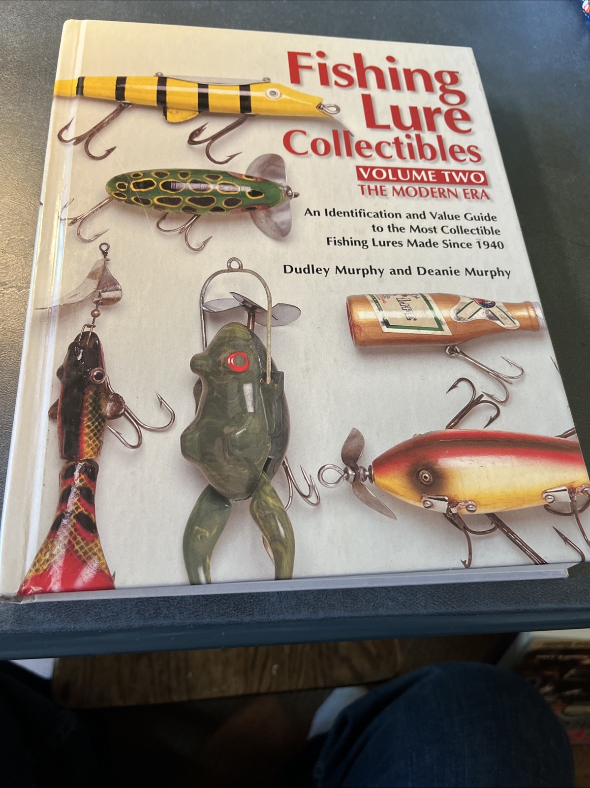 HC Book Fishing Lure Collectibles Vol II Color 412 Pgs