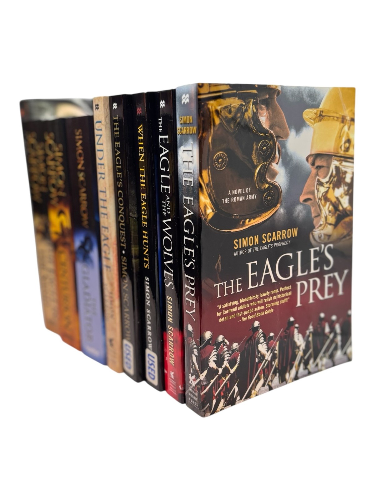 Lot Of 9 Simmon Scarrow Eagle Books 1-9 (Missing #Legion)