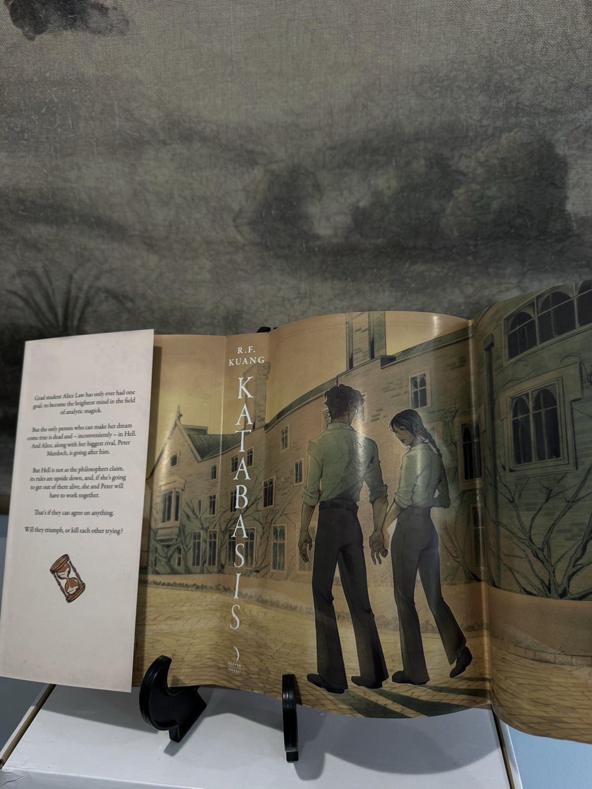 Fairyloot Exclusive Edition Katabasis by R. F. Kuang Hardcover Sprayed Edges