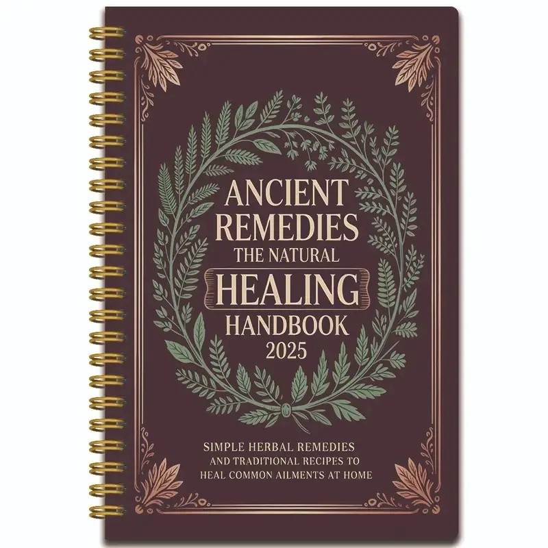 ANCIENT REMEDIES THE NATURAL HEALING HANDBOOK SPIRAL-BOUND GUIDE Notebook