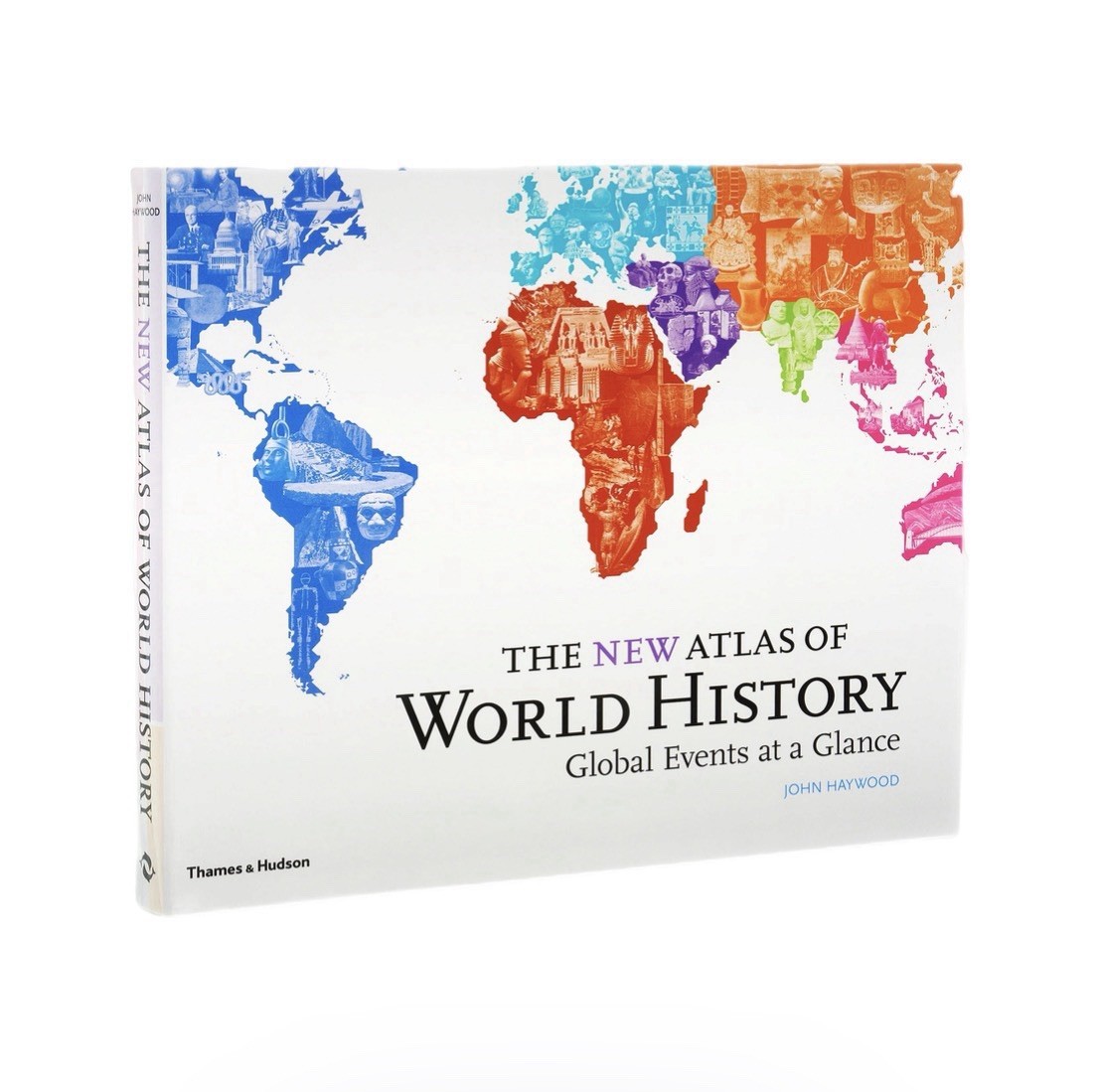 The New Atlas of World History Thames & Hudson Hardcover Educational Book
