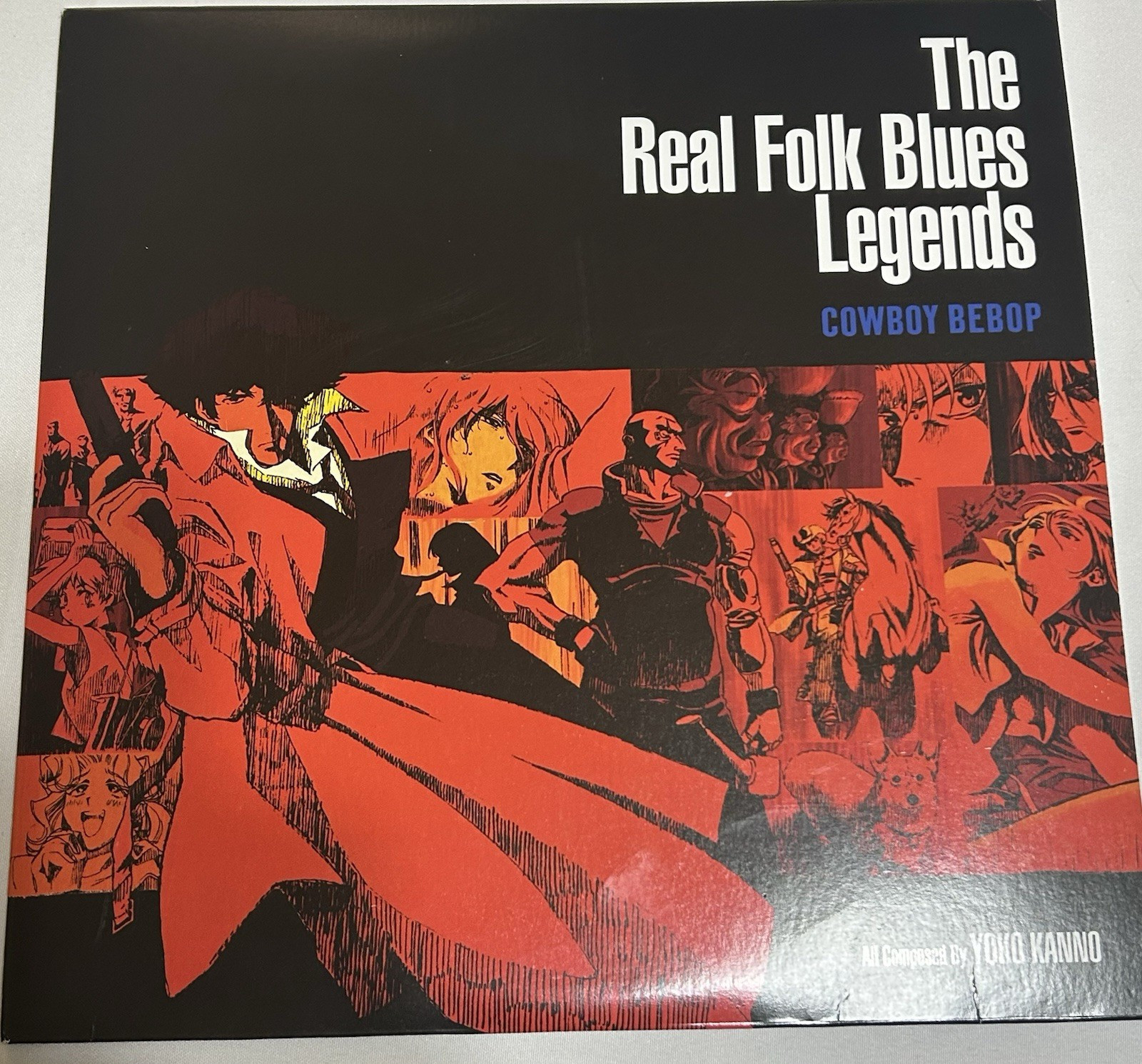 COWBOY BEBOP: The Real Folk Blues Legends [VG Silver Vinyl 2 LP] – read