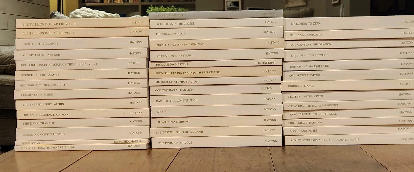 Phoenix Journal Mega Lot 41 Books Hatonn Sananda UFO 1990s 1st Eds Rare OOP Set